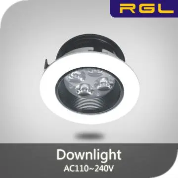 3W LED  down light aluminium cover