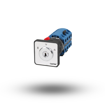 Cantak LW26S-25 0-Y-D Single Hole Rotary Cam Switch with Key Motor Reversing