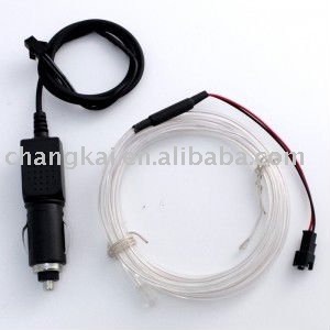 6.56 foot (2 meter) White EL Wire set