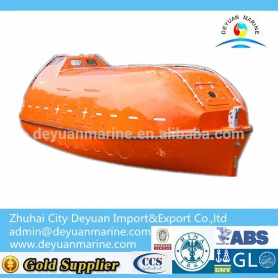 SOLAS FRP Tender Boat /Life Boat With 80-150 Person