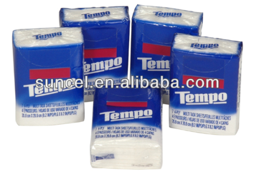 Advertising Pocket Tissue Paper 3ply/Mini Pack Pocket Tissue/Handkerchief Tissue