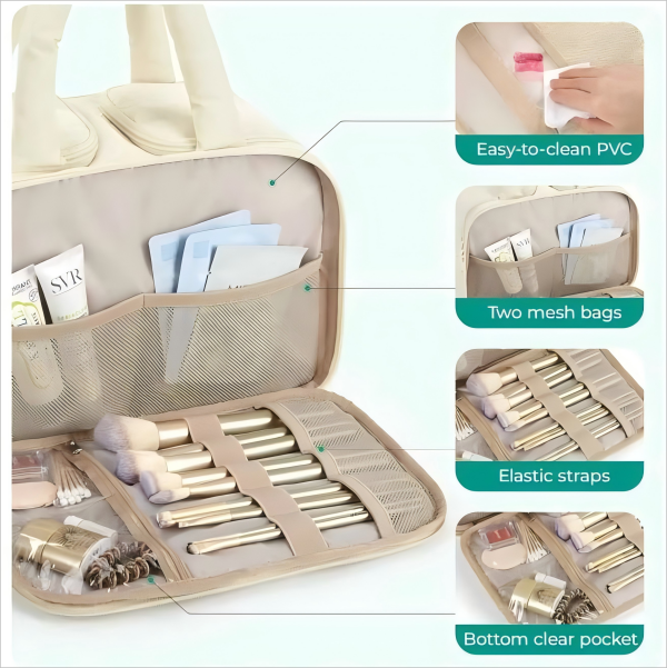 Custom travel makeup bag waterproof design