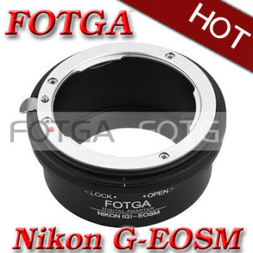 Fotga Mount Adapter For Nikon G Af-s Lens To Canon Ef-eos M Mirrorless Camera For Ef/efs