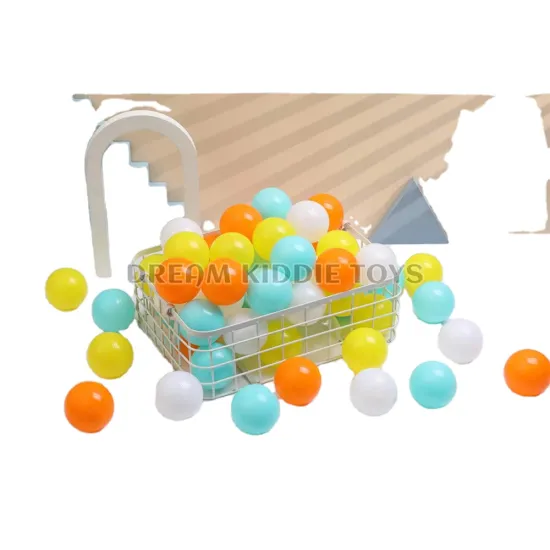 Kids Colorful Plastic Thickened Wave Ball Pit for Indoor/Outdoor Play with Travel Bag