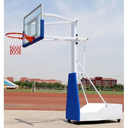 Kids Movable Basketball Hoop with Height Adjustment