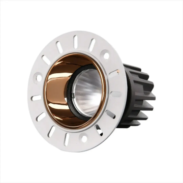 Adjustable Warm White Cold White 110V Dimmable LED Recessed Downlights for Home and Office