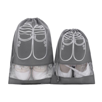 Custom Logo Non Woven Easy Taking Drawstring Shoe Dust Bag