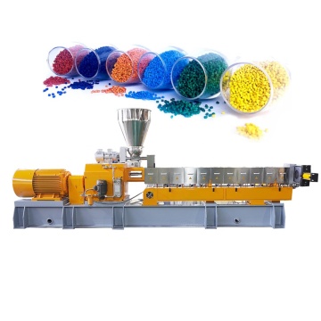 Plastic Double Screw Compounding Machine for Masterbatch and Colorant Pelletizing