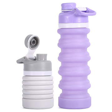 Collapsible Water Bottle Silicone Pocket-Sized Travel For Drinking