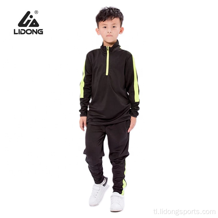 Pagbebenta ng Murang Tracksuit Damit Sport Children Tracksuits