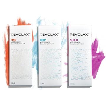 Vente à chaud révolax acide hyaluronique Derme Retal Gel injection de visage