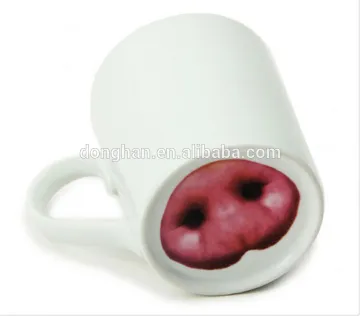 thin porcelain mug