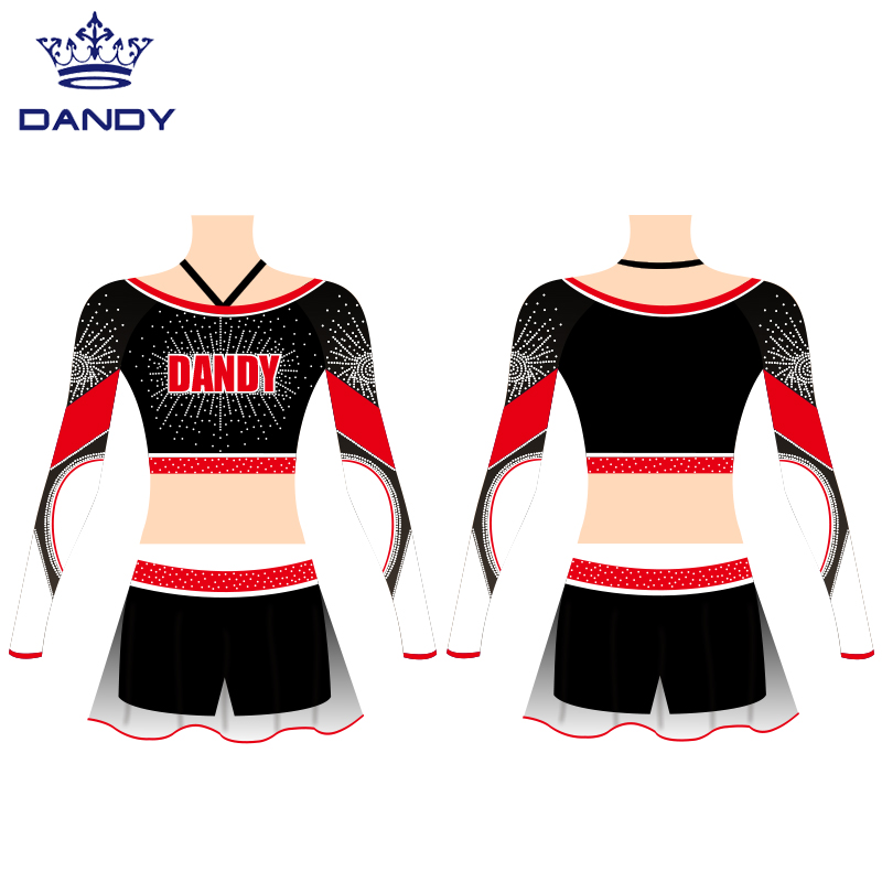 Custom Logo Design Youth Girls Cheerleader Uniform