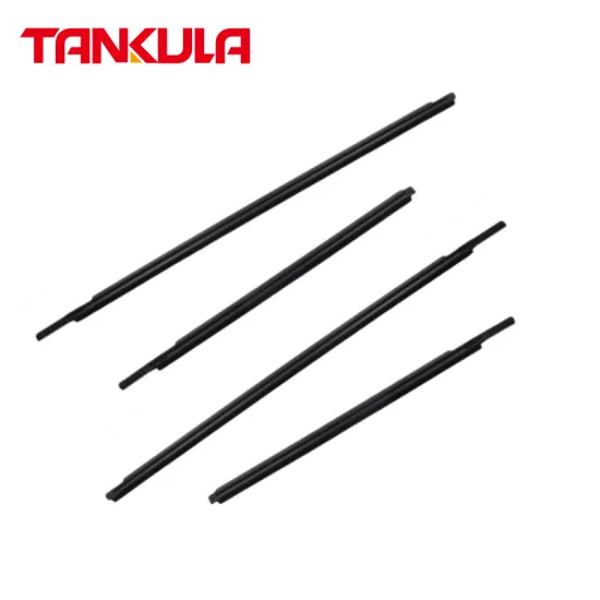 4Pcs Car Outside Seal Belt Window Weather Stripping for Toyota Vios 2008