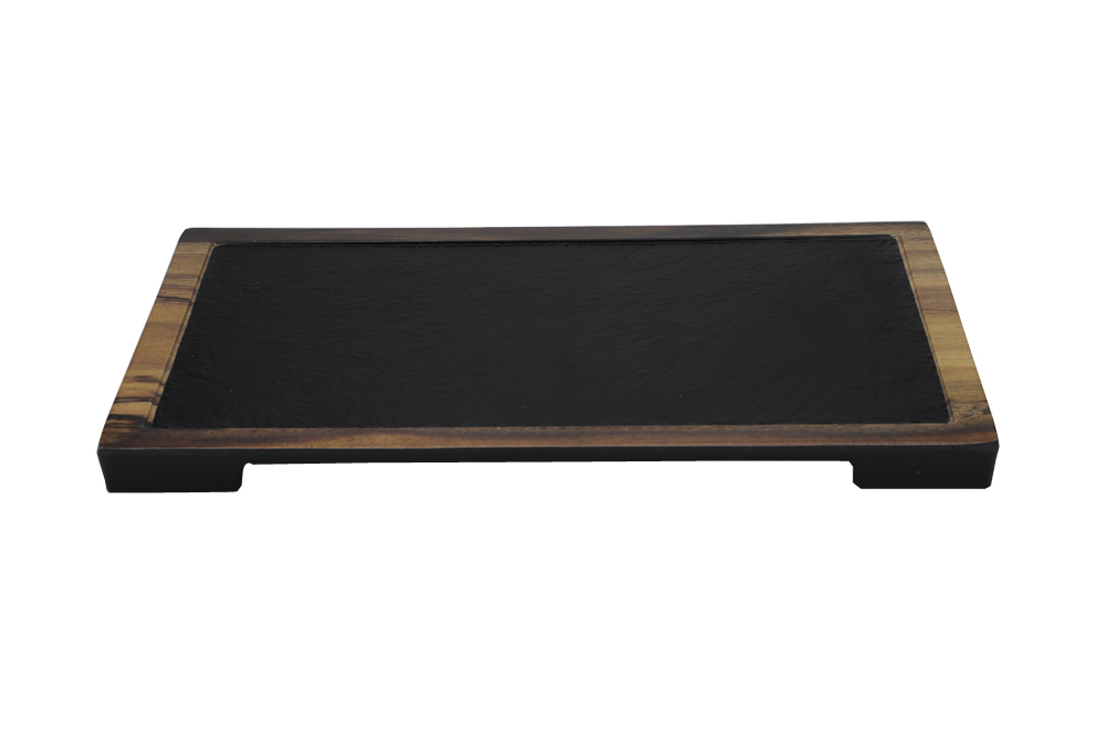 Wood Grain Tray Rectangular Hotel