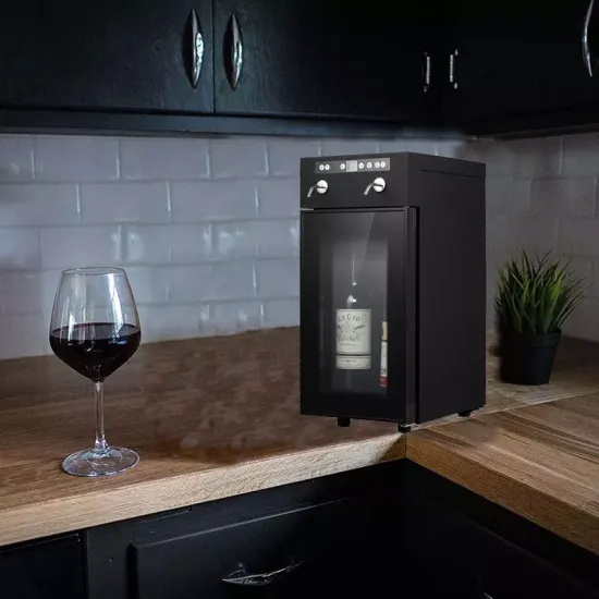 Argon Wine Preserver and Dispenser - Automatic Bottoms Wine Station for 2 Bottles Wine Bar