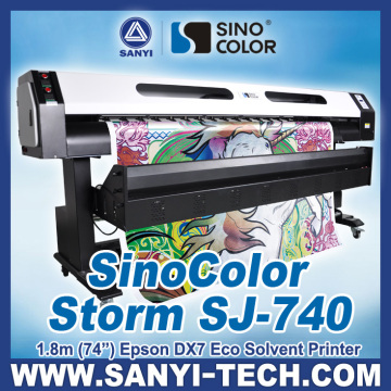 Sinocolor Sj-740 --- 1.8m Printer Eco Solvent Ink