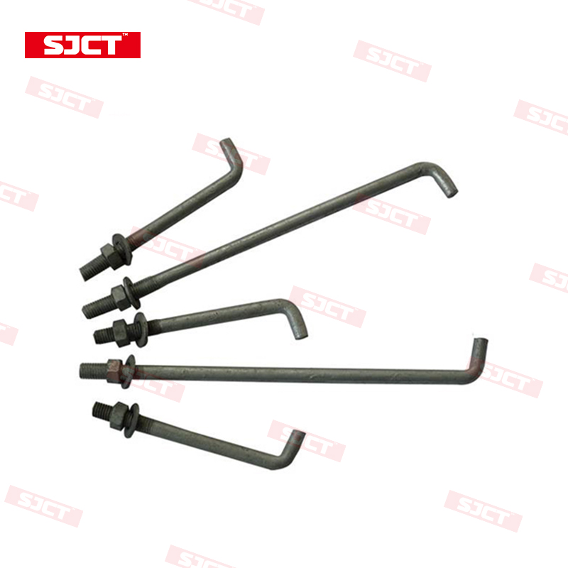 M6-M100 galvanized L anchor bolt