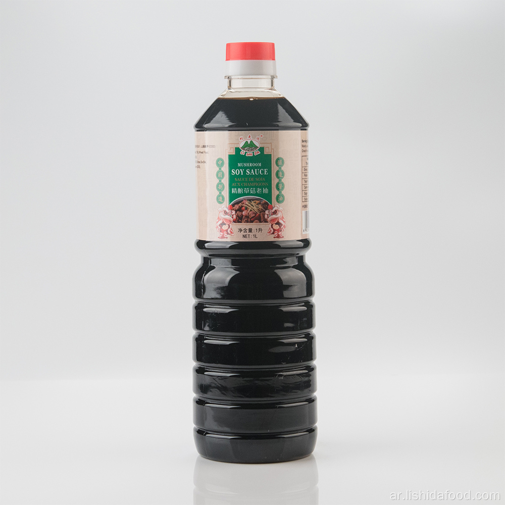 1000ML فطر صلصة الصويا الظلام