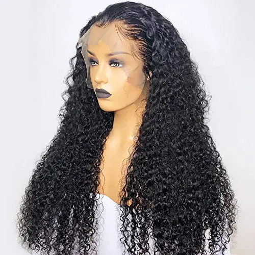 Honey Blonde Pre Plucked Bleached Cirly Wave Knots Human Hair Lace Frontal 360  Wet And Revy Wig Wholesale Wig Real Human Hair