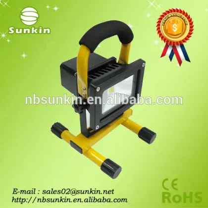 China golden supplier 10-20w led rechargeable floodlight 5w 10w 20w with CE RoHS