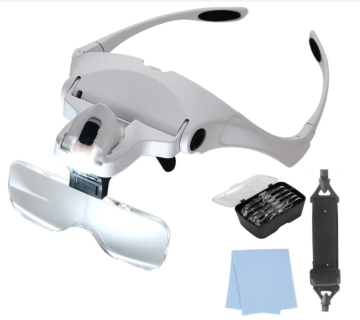 Microblading Eyelash Enhancer: Magnifying Glass Tattoo Eye Glass Frames for Precise Application