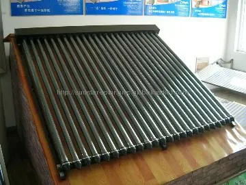 solar collector with heat pipe