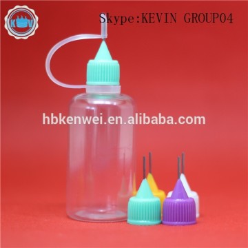2016 china wholesale 50ml perfume plastic bottle,essential oil dropper bottle with metal needle tip,pet bottle