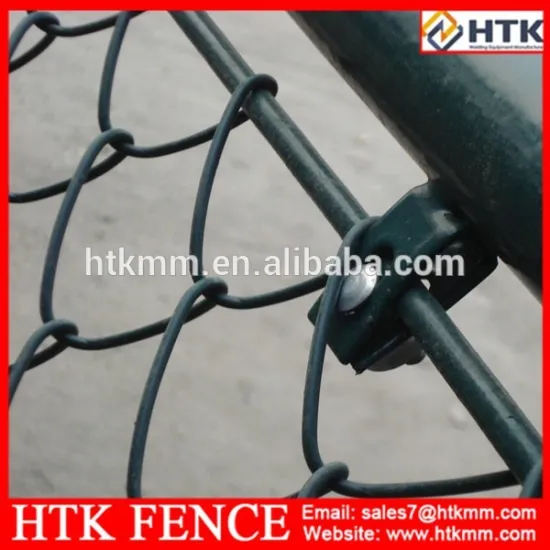 Fastlock woven wire chain link fence