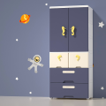 Multi Functional Plastic Wardrobe with Plastic Cabinet
