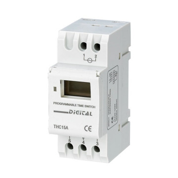 20amp 24VDC Programmable Digital Time Relay with LCD Display: THC-20A Weekly Timed Switch