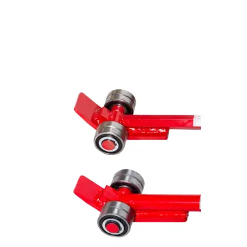 High Quality 3 Ton Series Lever Rod Cargo Trolleys and Roller Crowbars for Machine Moving and Transport