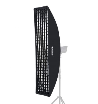 GODOX 14x63 pollici 35x160 cm Strip Great a nido d'aveie a nido d'aveta softbox per foto strobine flash - bowens monte