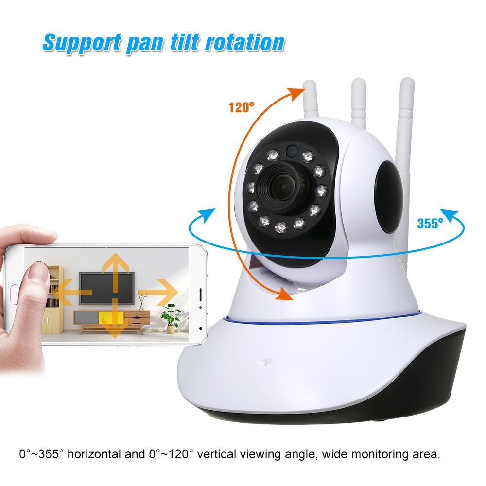 Network PTZ Baby Monitor 1080P Wifi Camera