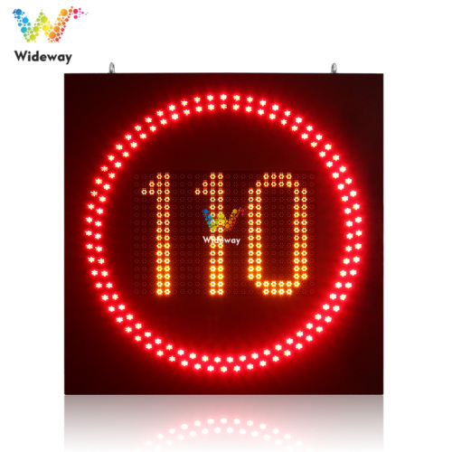 LED dynamic speed limit variable information sign