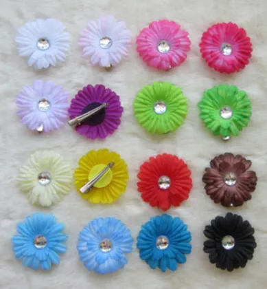 Small Daisy Flowers Hair Clip Baby Girls Head Flower Children Hair Accessories