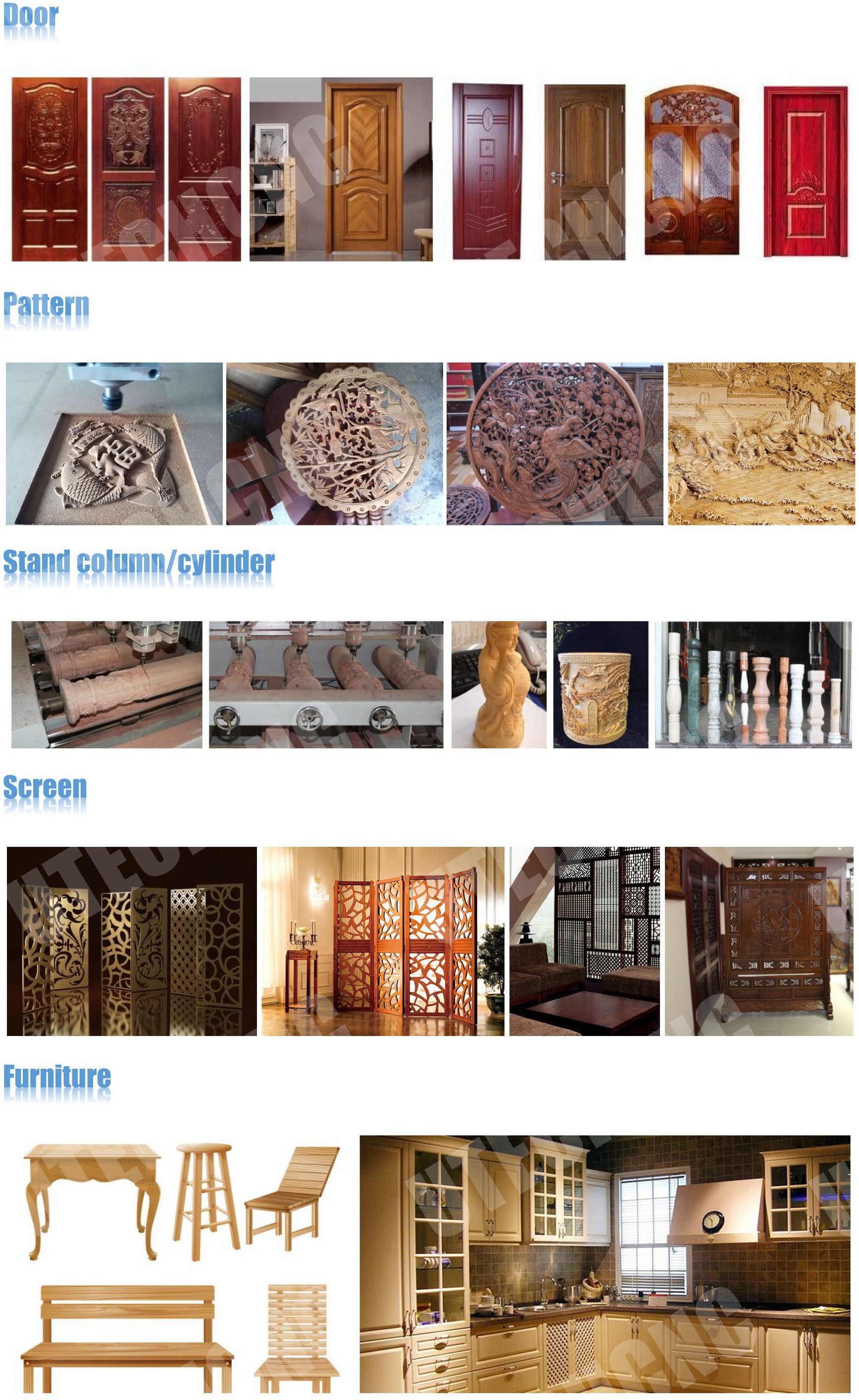 cnc router for processing door cabinet