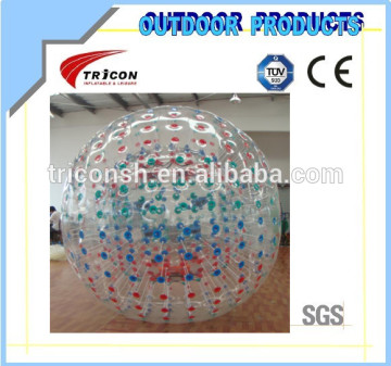 Murah dan berkualiti tinggi Berkembang Zorb Ball bermain permainan air untuk orang dewasa, bola zorb luar