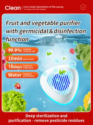 2000mAh Food Purifier: An OEM Fruit Vegetable Cleaning Machine for Home Use