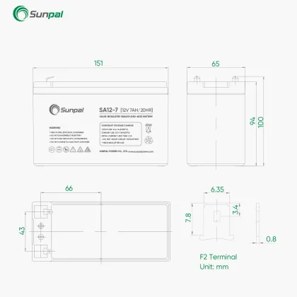OHSAS18001 Certified Ritar Leoch 7Ah 10Hr and 7Ah 20Hr 12V 7 Amp Lead Acid Batteries