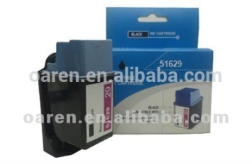 remanufactured inkjet cartridge for hp51629a