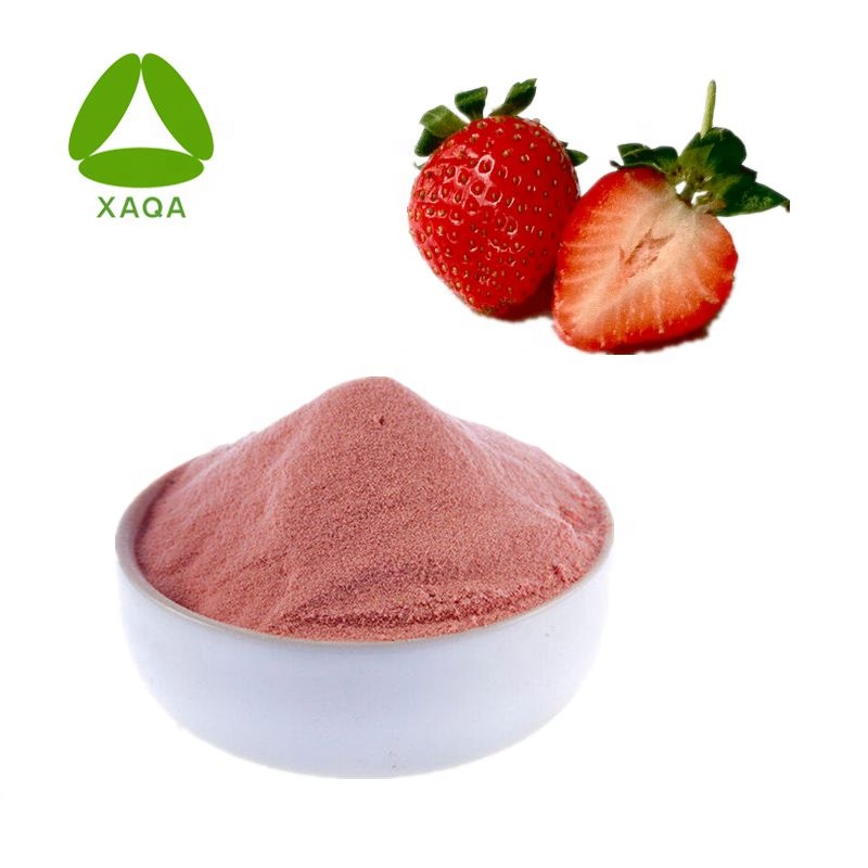 Erdbeerextrakt Erdbeerfruchtpulver sprühgetrocknetes Pulver
