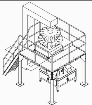 Automatic Granule Cereal Packing Weighing Machine