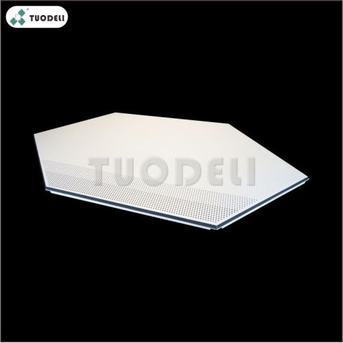 Sistema de techo de aluminio tipo diamante