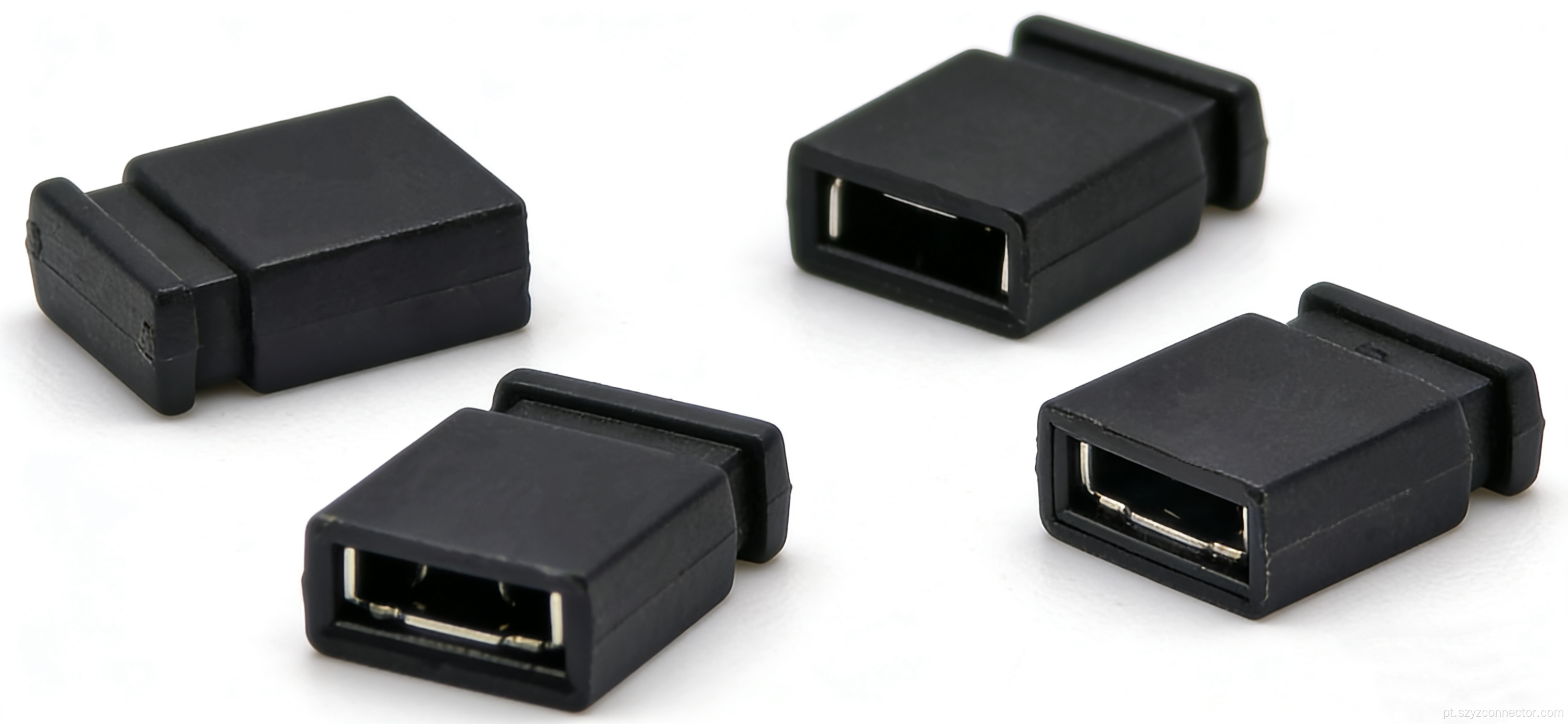 Mini Jumper Cap H6.5mm com passo de 2,54 mm