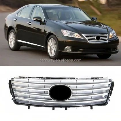 Silver car grill 53112-33080 Body kit Auto front bumper Radiator grille Car Grills For Lexus ES250  ES350 2010 2011 2012