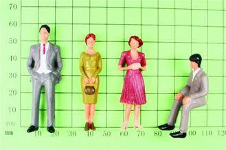 P30-4 outdoor 1:30 Architectural Scale Model People Painted