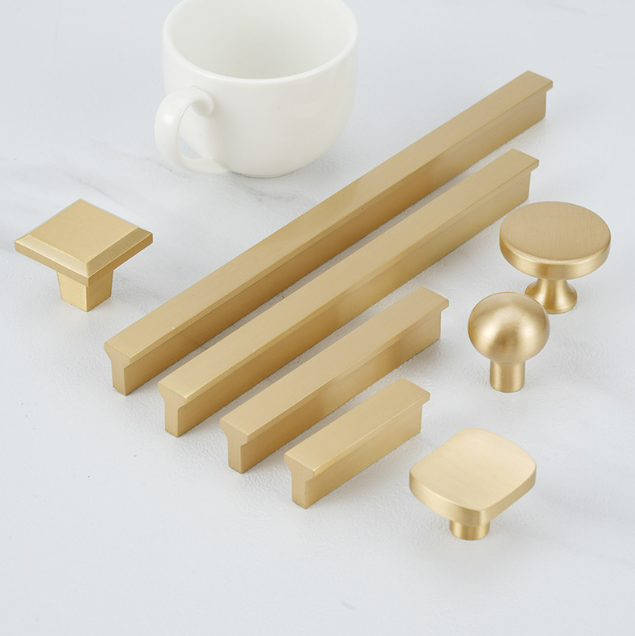 brass modern door knobs