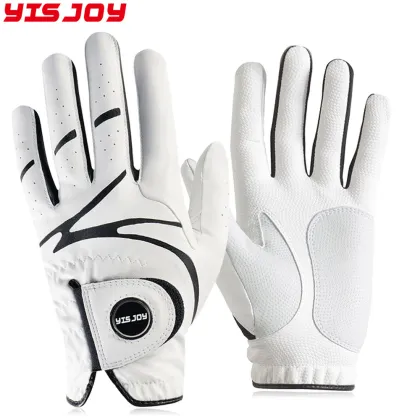 100% Genuine leather left handed golf gloves best durable comfortable golf gloves
