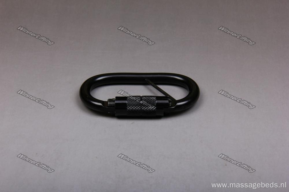 2.3T Heavy Duty Black-Coating Carabiner